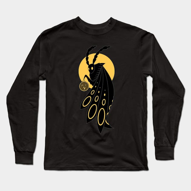 Mothman Long Sleeve T-Shirt by maryallen138